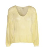 Overdyed slouchy knit top