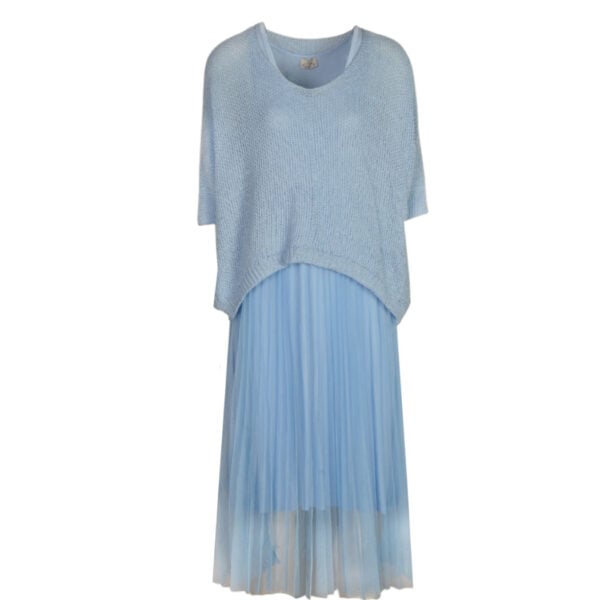 Double layer crochet dress