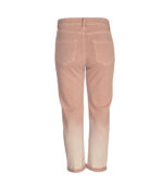 Overdyed ombre high waist pants