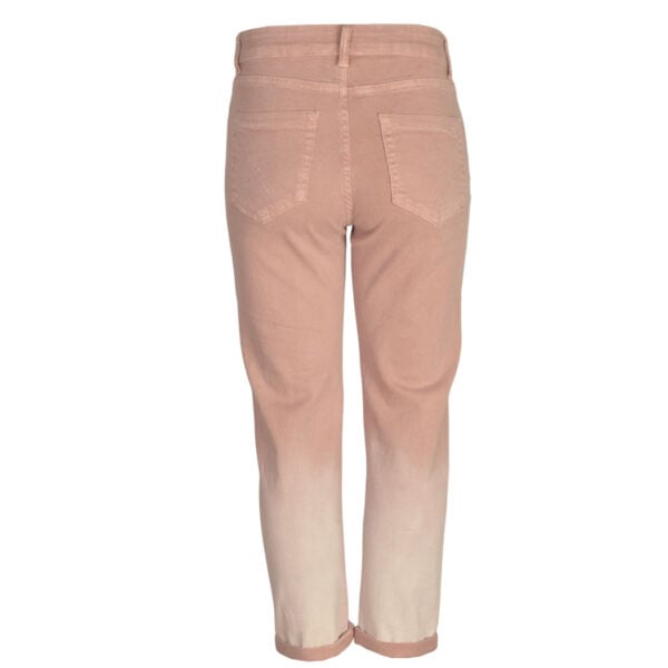 Overdyed ombre high waist pants