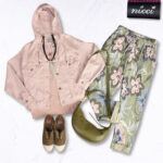 Floral print pants