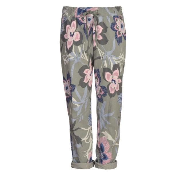 Floral print pants