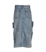 Front button cargo skirt