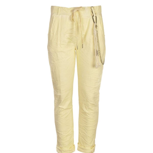 Rope chain detail pants