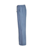 100% Linen daisy button wide leg pants