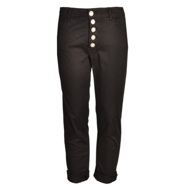 Diamante star button pants