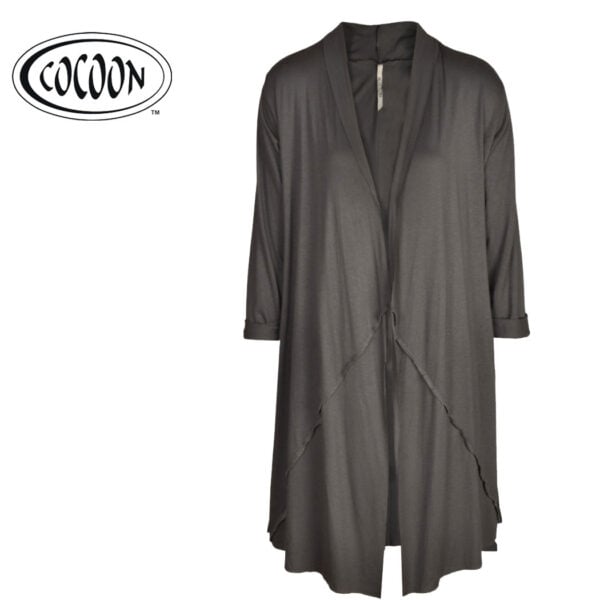 Cocoon Graphite Lennon panel cardi