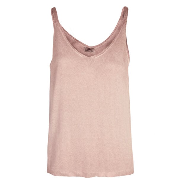 Overdyed knit vest
