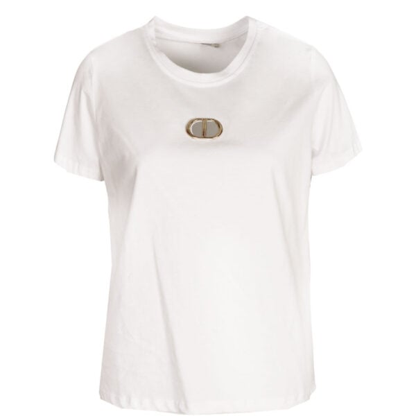 Gold buckle t-shirt