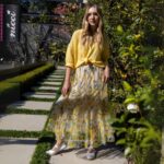 Hi-lo oversized sheer shirt Hi-lo oversized sheer shirt