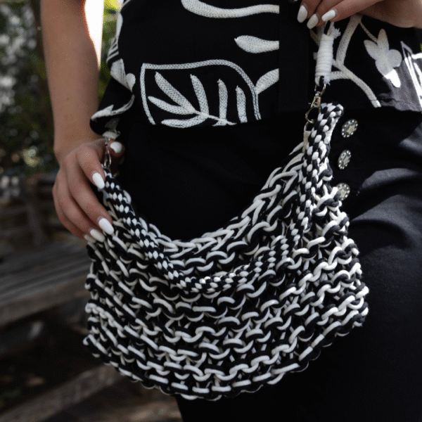 Knitted sling bag Knitted sling bag