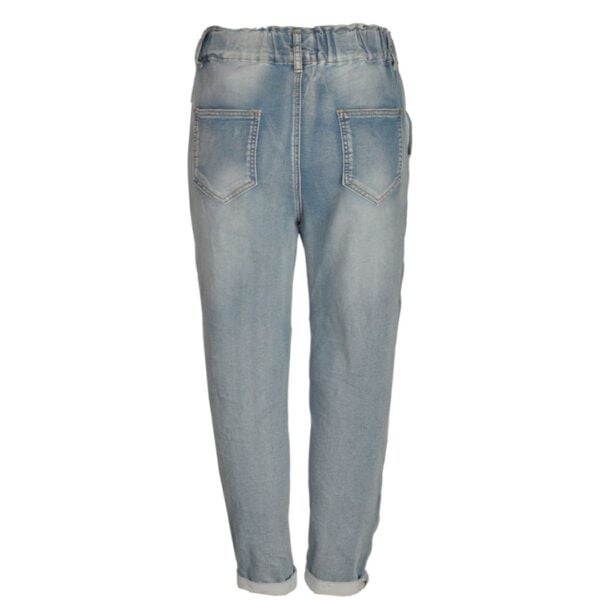 Multi heart button pants