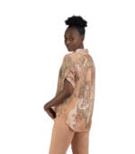 Giraffe print shirt