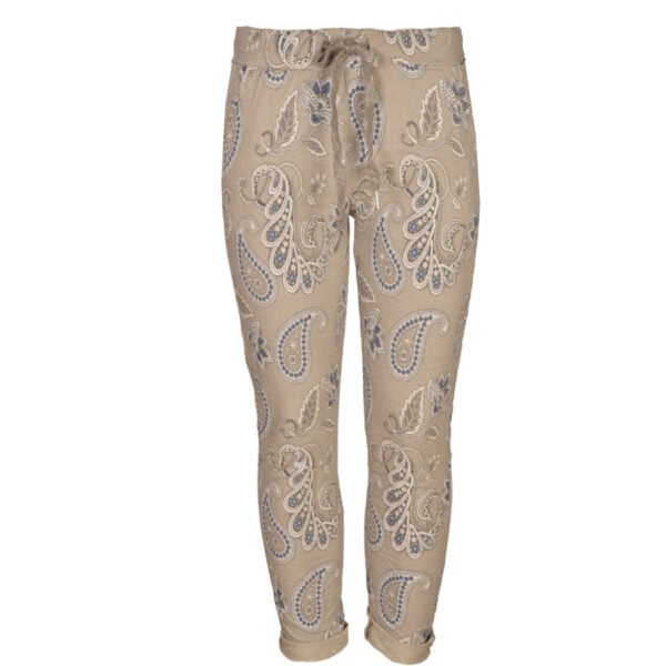 Paisley print pants
