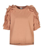 Frill detail t-shirt