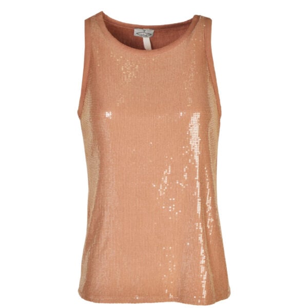 Sequin vest