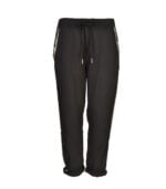 Side panel lurex pants Side panel lurex pants