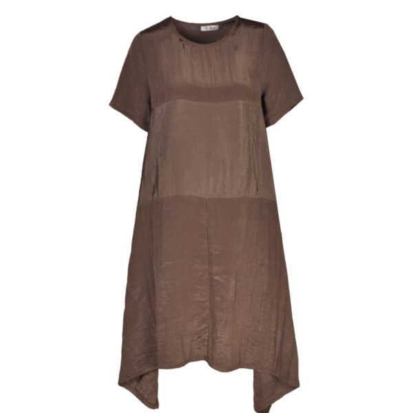 Crushed pointy dress