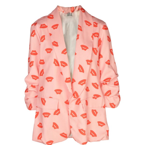 Lip print jacket Lip print jacket