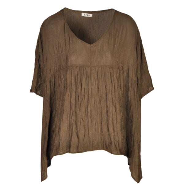 Babydoll crushed swing top