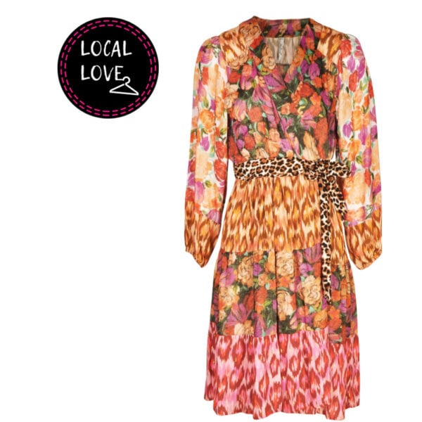 Nicci Sunbird Gabrielle wrap dress