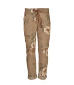 Animal floral print pants