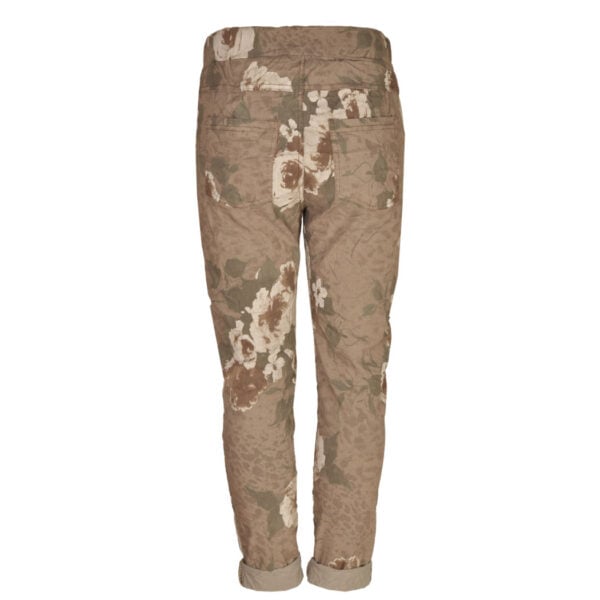 Animal floral print pants