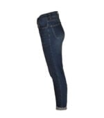 Multi coloured button jeans