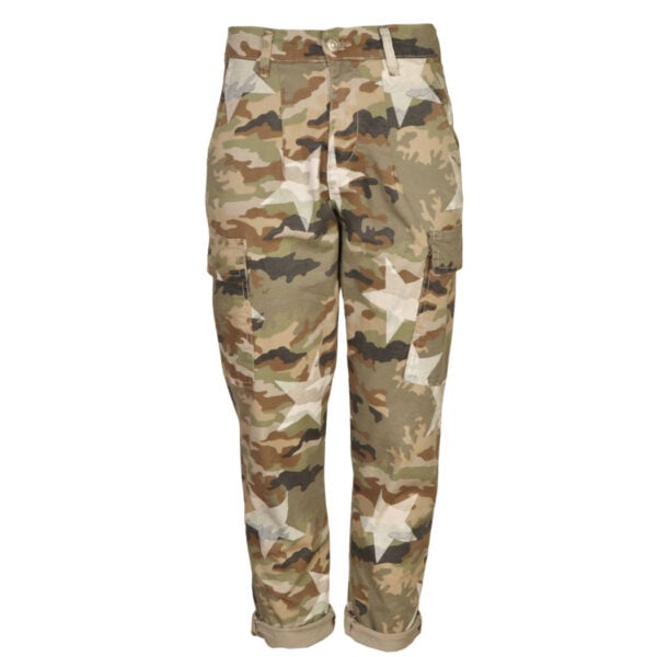 Camo star cargo pants