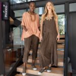 Layered tie maxi dress
