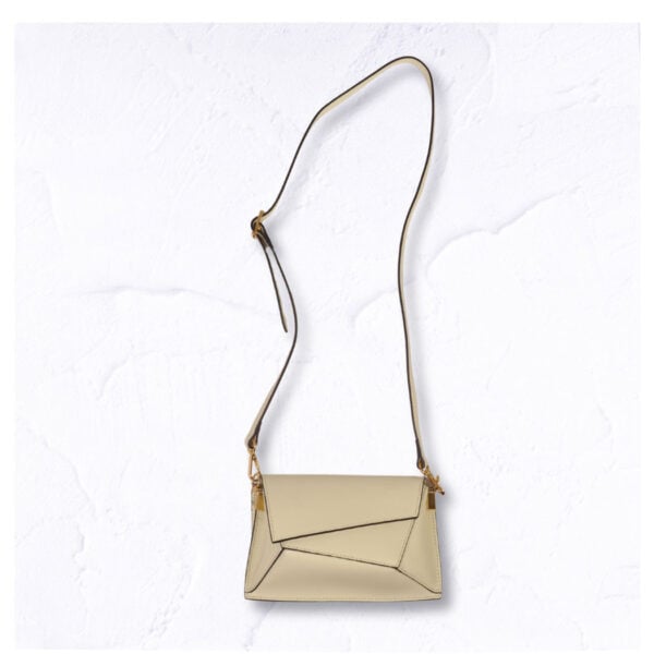 Genuine leather origami bag