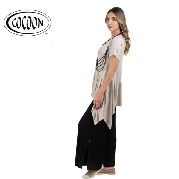Cocoon Gelato Rimini frill tunic top 