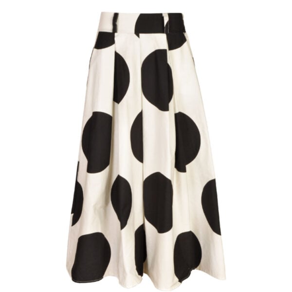 Giant polka dot skirt