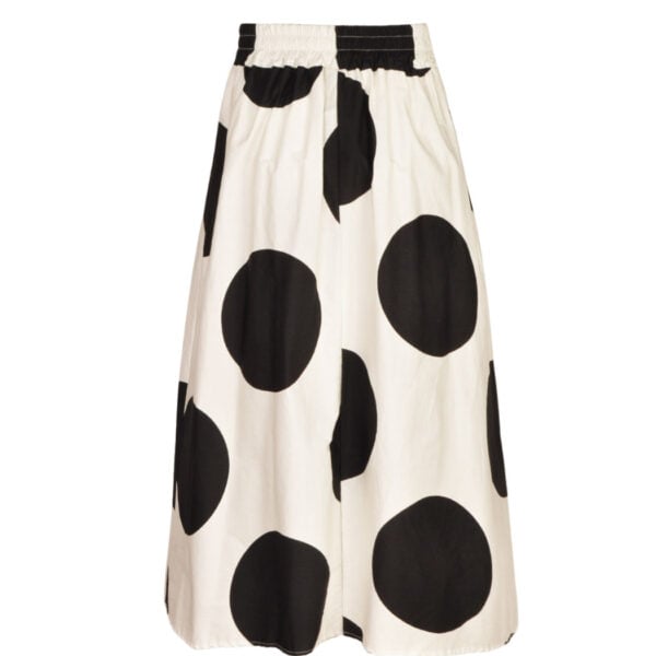 Giant polka dot skirt