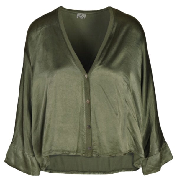 Silky batwing cardi