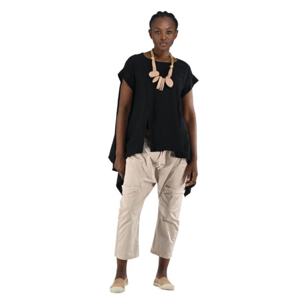 Cap sleeve pointy top