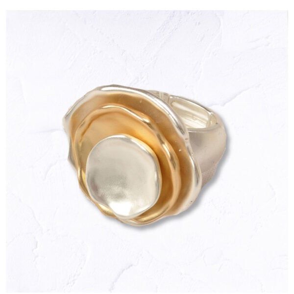 Multi circle textured ring