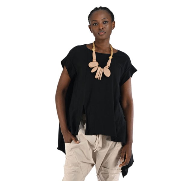 Cap sleeve pointy top