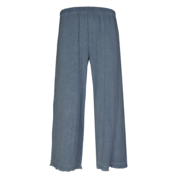 Wide leg linen pants