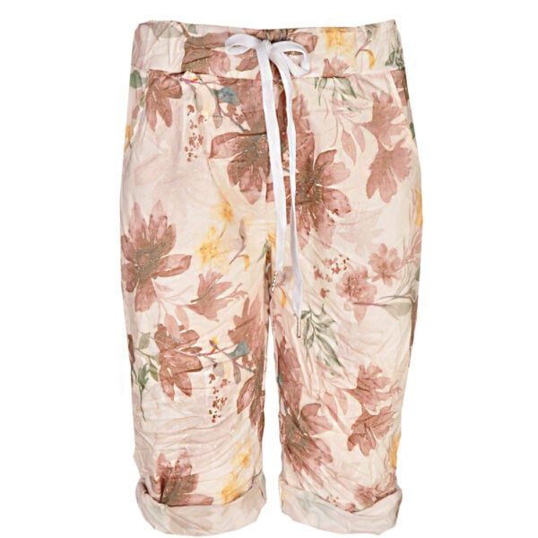 Floral print shorts