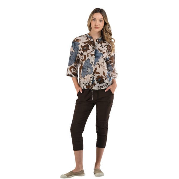 Floral print shirt