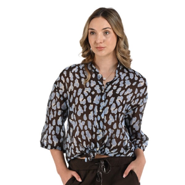 Leopard print shirt 