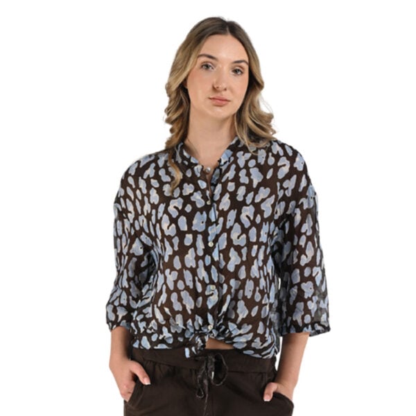 Leopard print shirt 