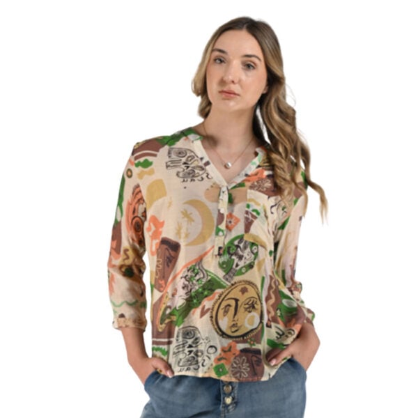 Dove sun blouse