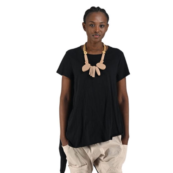 Raw-edge pointy top
