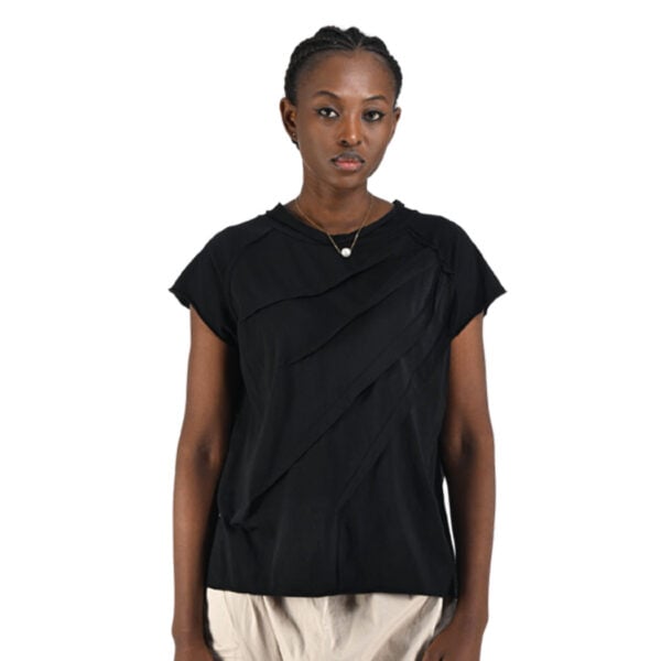 Raw-edge top