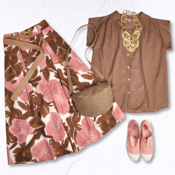Cap sleeve sheer blouse