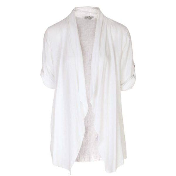 Waterfall short sleeve jacket