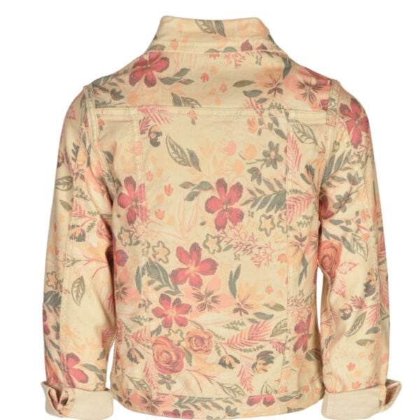 Tropical garden reversible jacket