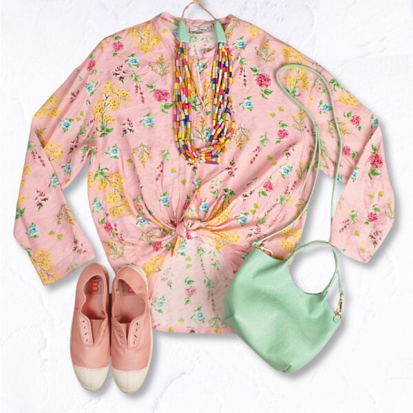 Floral print shirt